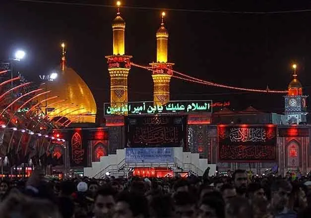 حرم مطهر حضرت ابوالفضل (ع) در آستانه اربعین حسینی